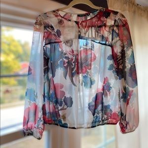 FLORAL PRINT BLOUSE 🌺